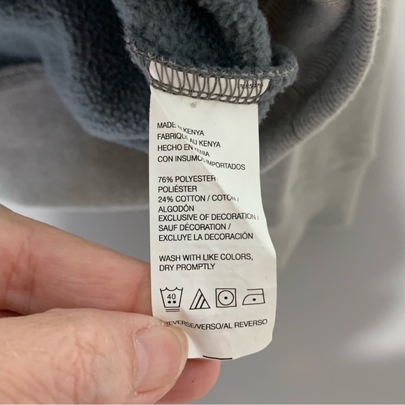 Izod Advantage Performance stretch Grey Quarter Zip Sweatshirt. Size XL - Picture 7 of 8